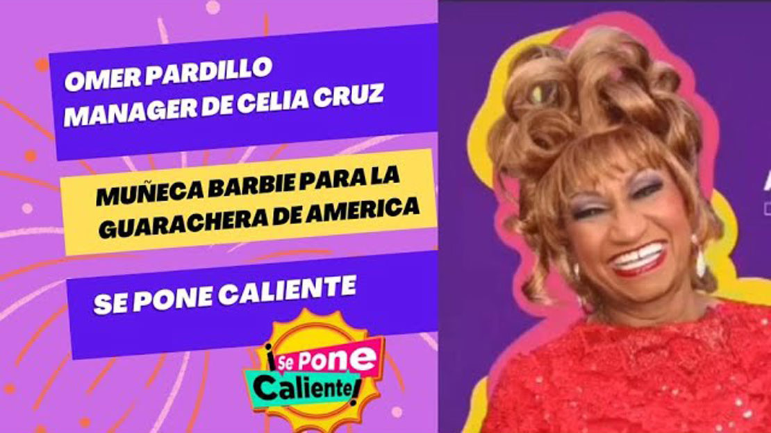 Muñeca Barbie - Celia Cruz