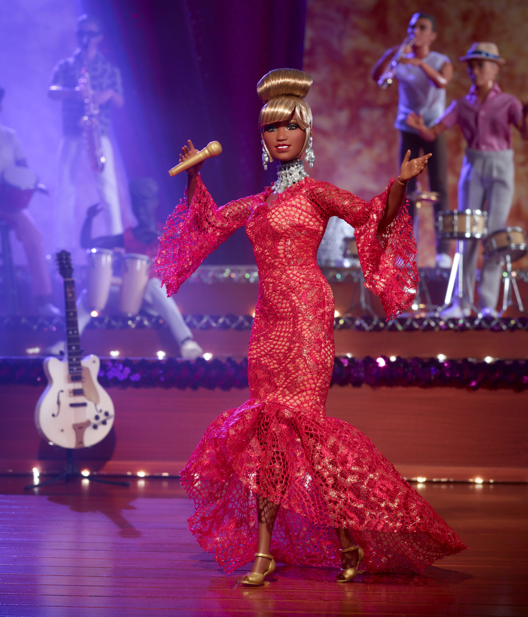 Celia Cruz Barbie Set from the Barbie Inspiring Women Series™